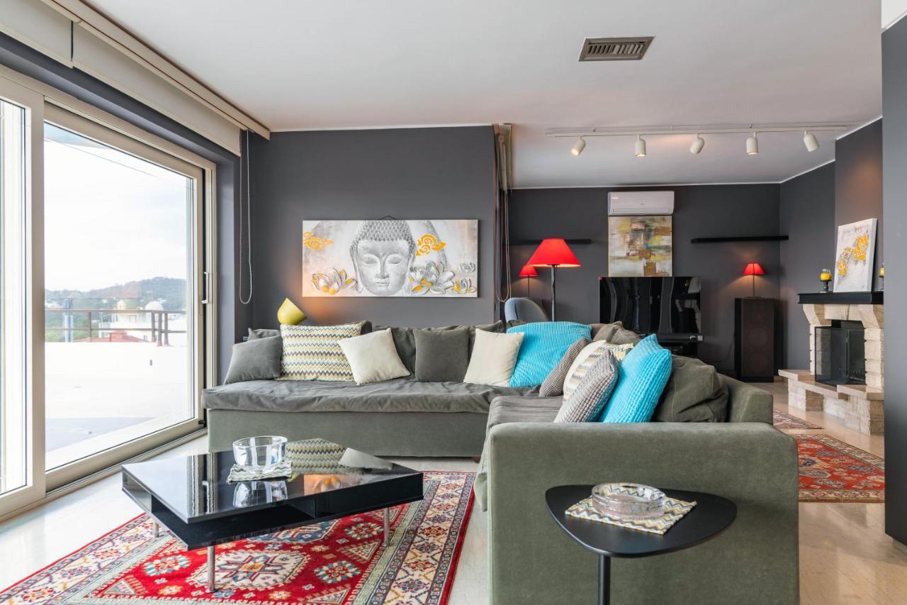 Sunlight House - Palatial Fully Equipped Apartment Near The Sea Афины Экстерьер фото