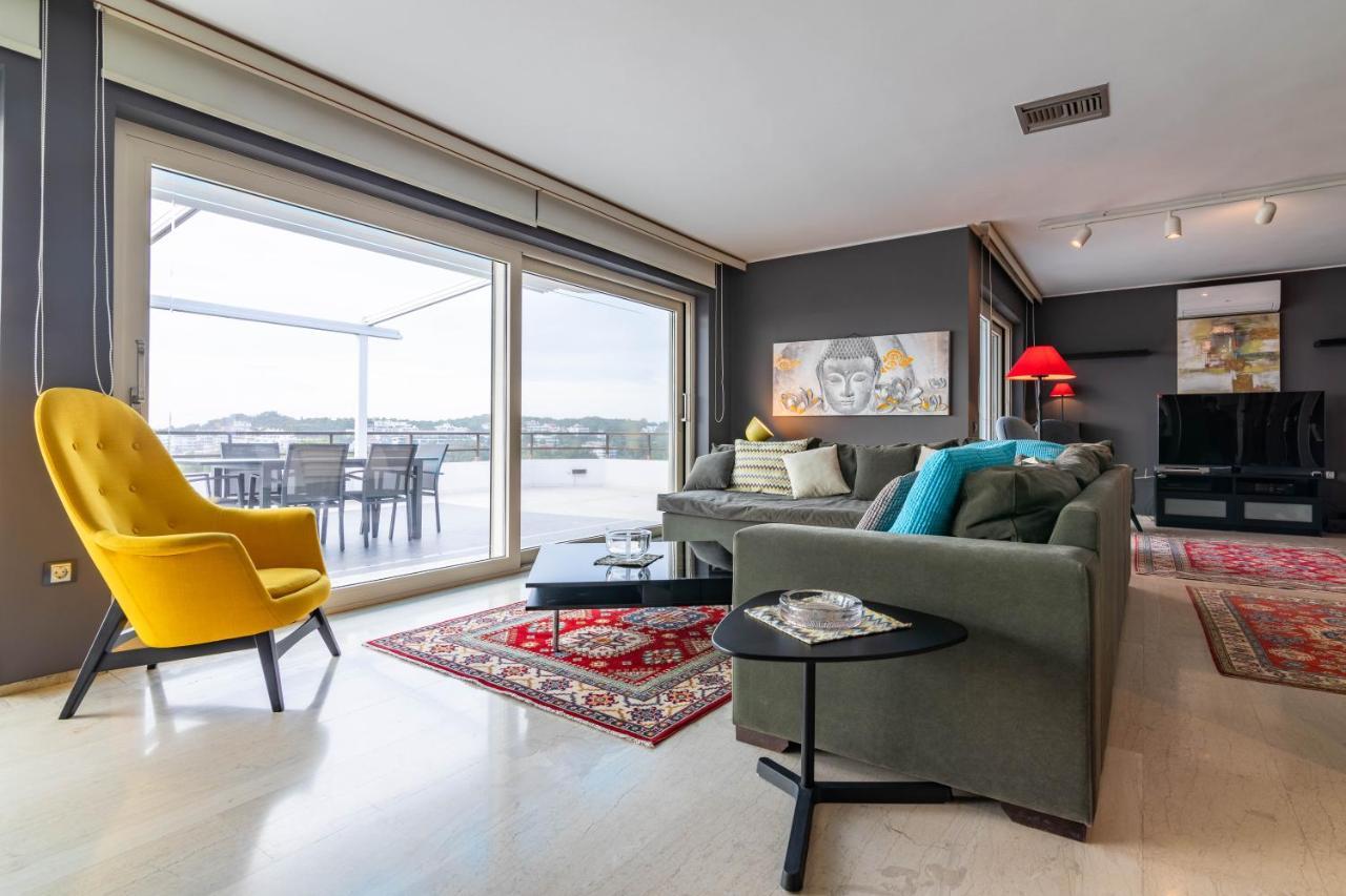 Sunlight House - Palatial Fully Equipped Apartment Near The Sea Афины Экстерьер фото